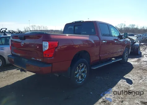 2018 Nissan Titan Xd Sl Gas from USA, damaged, VIN 1N6AA1F43JN519210